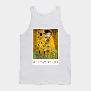 Gustav Klimt The Kiss 1907 Belvedere Museum Painting Print Tank Top